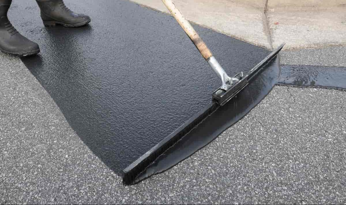  Gilsonite driveway sealer purchase price + photo 